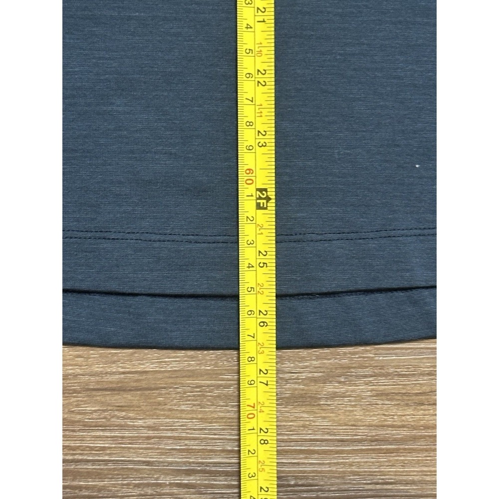 Lululemon Evolution Men's Polo Short Sleeve Performance Shirt Navy Blue Sz XS** - Picture 4 of 7